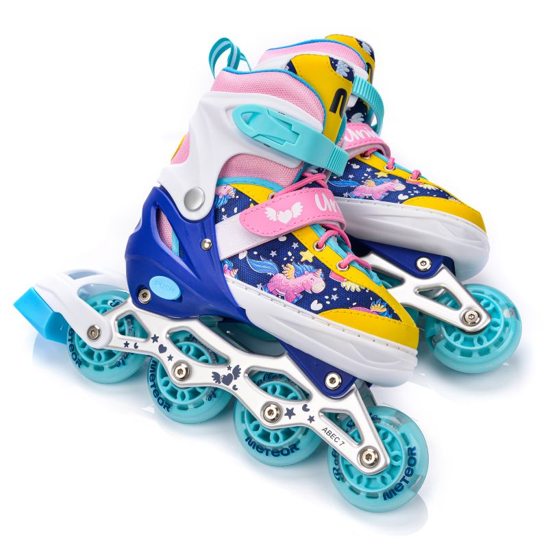 Inline skates Meteor 4in1 Unicorn M 34-37 10145 Accessories/Skating/Rolki Meteor Your Sports Performance