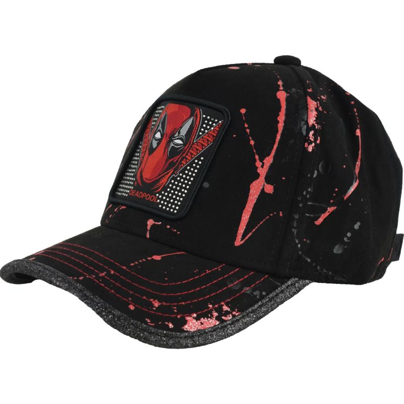 Capslab Marvel Deadpool Cap CL-MAR-TAG-1-DEA Clothing/Lifestyle Your Sports Performance