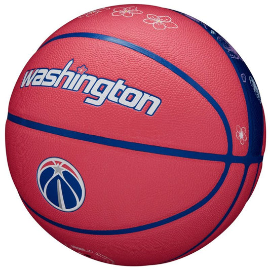 Wilson NBA Team City Collector Washington Wizards Ball WZ4016430ID basketball Accessories/Balls/Basketball Your Sports Performance