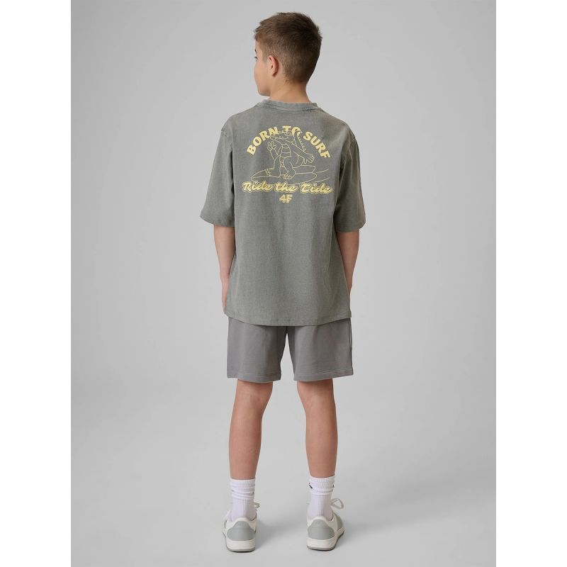 Boys' sweatpants 4F 4FJRSS26TSHOM0911-25S
