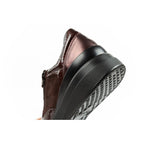 Scholl Emma Laces Women's Sports Shoes Leather Brown Platform Scholl
