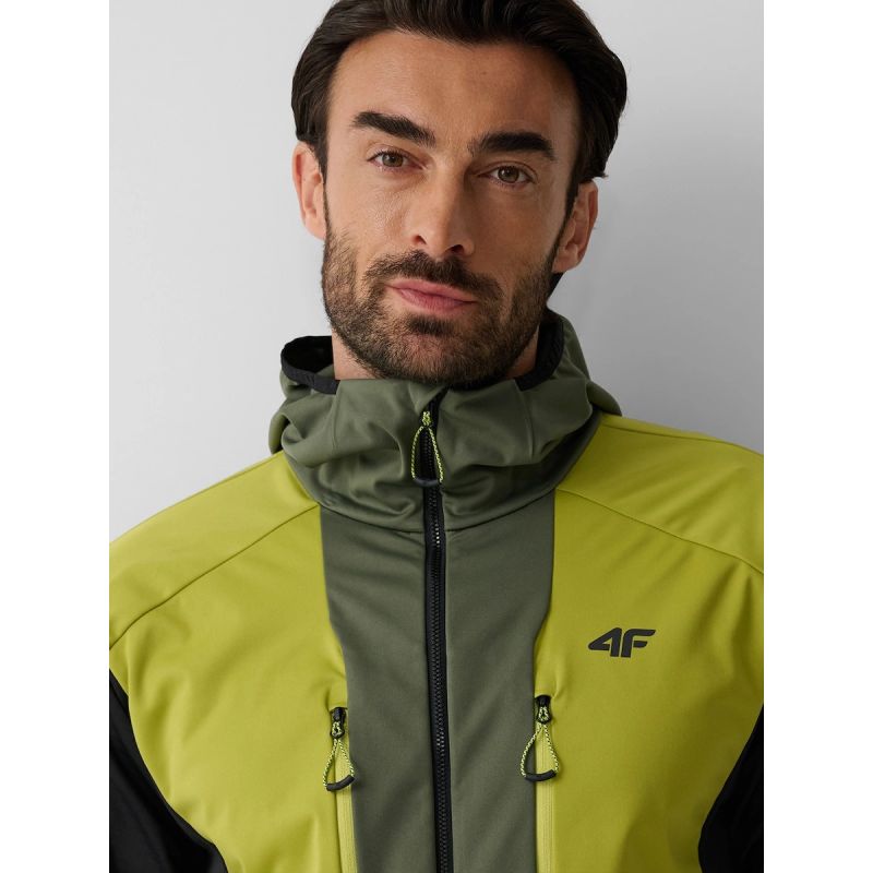 Men's 4F PRO Softshell Jacket with Windproof 10000 Membrane 4F 4FRAW26TSOFM702-44S