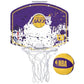 Basketball board Mini Wilson NBA Team Los Angeles Lakers Mini Hoop WTBA1302LAL Accessories/Balls/Basketball Your Sports Performance