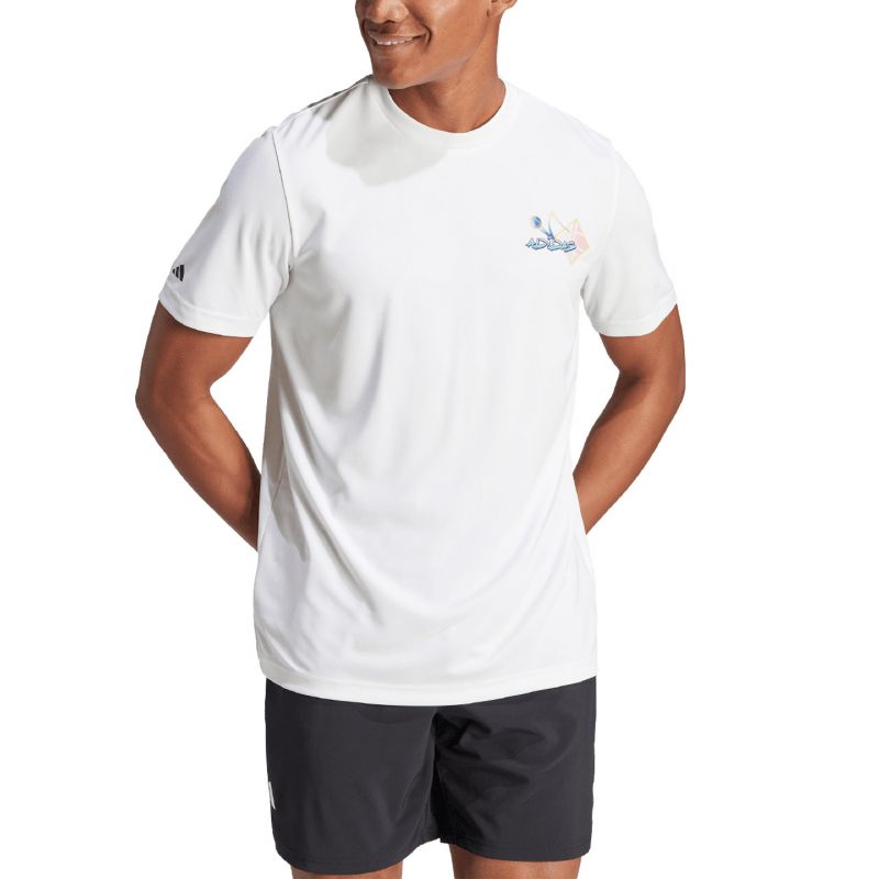 Adidas Tennis APP M II5917 T-shirt Clothing/Lifestyle/T-shirts Adidas