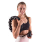 Plus size hula hoop HMS HHW12 with studs and weight, black In preparation Your Sports Performance