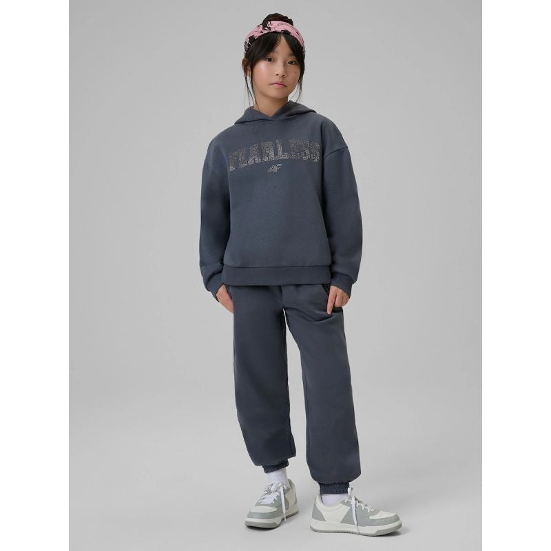 Girls' jogger sweatpants 4F 4FJRSS26TTROF1729-22S 4f