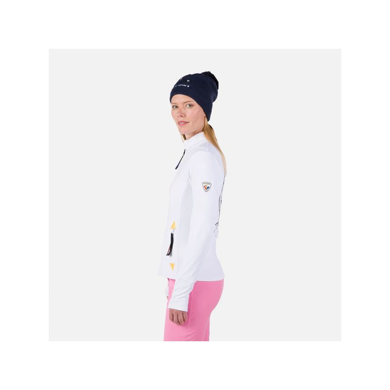Rossignol W Climi Jkt sweatshirt white Rossignol