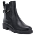Women's ankle boots, insulated, black, M.Daszyński SA252-7