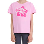 T-shirt for girls 4F F2938 light pink 4FJWSS26TTSHF2938 56S