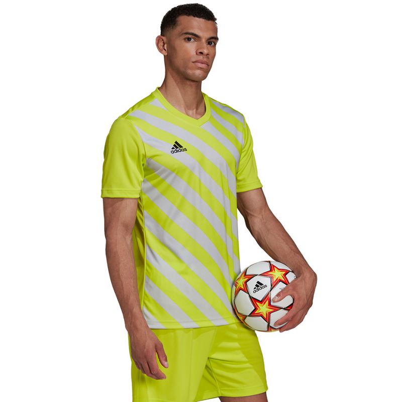 T-shirt adidas Entrada 22 Graphic Jersey M HF0118 Clothing/Football Adidas