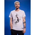 Men's regular t-shirt with volleyball print 4F 4FRAW25TTSHM3318-10S *Kategoria tymczasowa Your Sports Performance