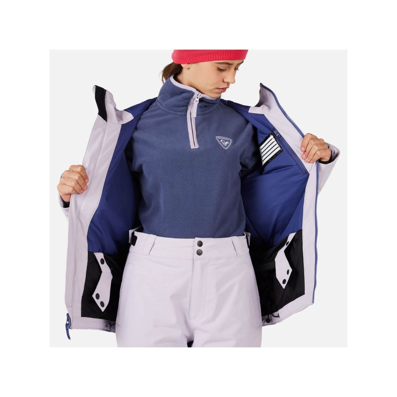 ROSSIGNOL Jr Outerlimits Insulated Jkt Kids Ski Jacket Gray