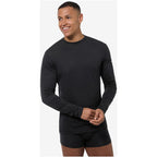 Men's Long-Sleeve Shirt SUPER.NATURAL M SIERRA140 LS black