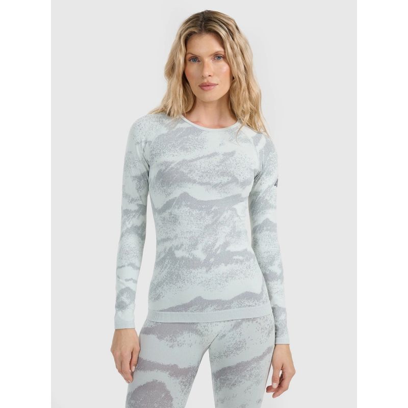 Women's seamless thermal underwear (top) 4F 4FWAW25USEAF208-34A *Kategoria tymczasowa Your Sports Performance