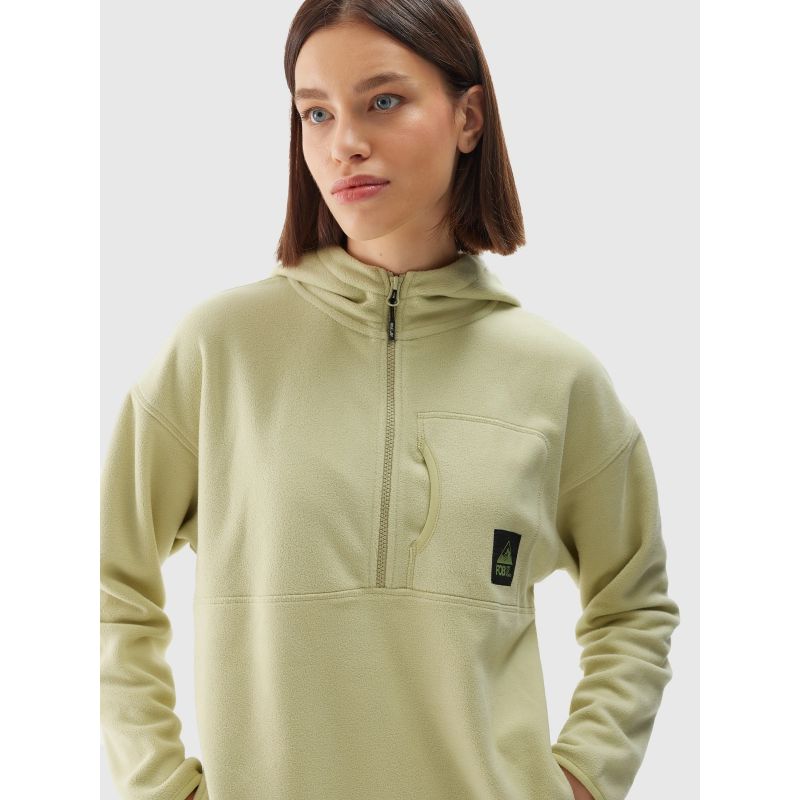 Women's regular hooded fleece 4F 4FWAW24TFLEF248-44S *Kategoria tymczasowa Your Sports Performance