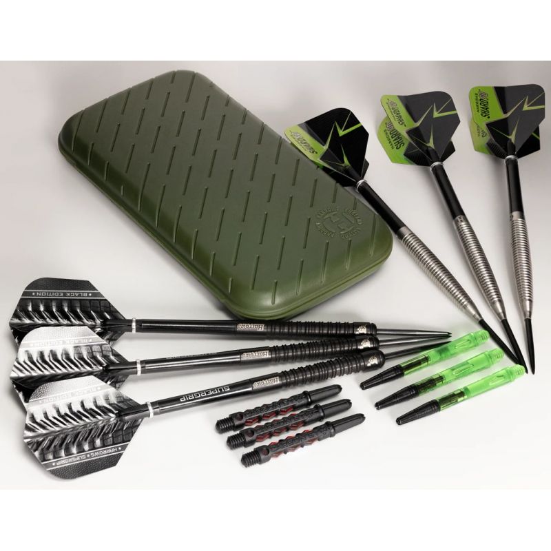 Harrows Slimcase 6 Green Dart Case Accessories/Rackets and accessories Your Sports Performance