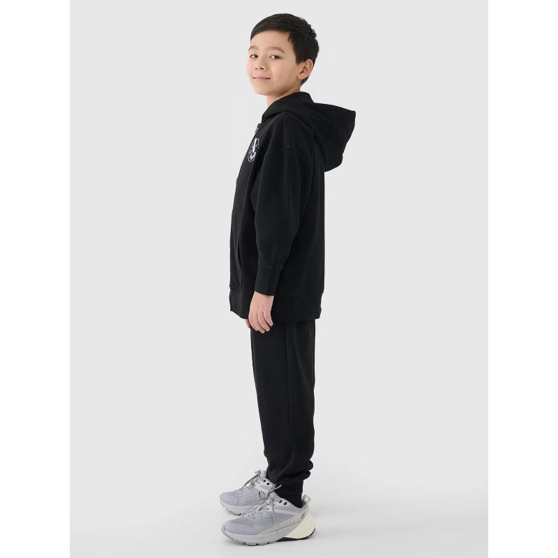 Boy's zip-up hooded sweatshirt 4F 4FJRSS25TSWSM2042-20S *Kategoria tymczasowa Your Sports Performance