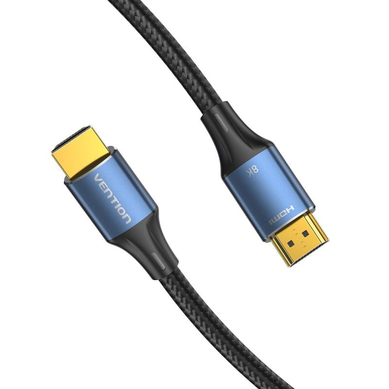 Vention 8K Ultra HD 48Gbps braided HDMI cable, 2m Kable i adaptery/Kable HDMI Your Sports Performance
