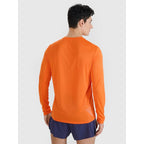 Men's quick-drying running longsleeve 4F 4FWSS25TFLOM326-70S
