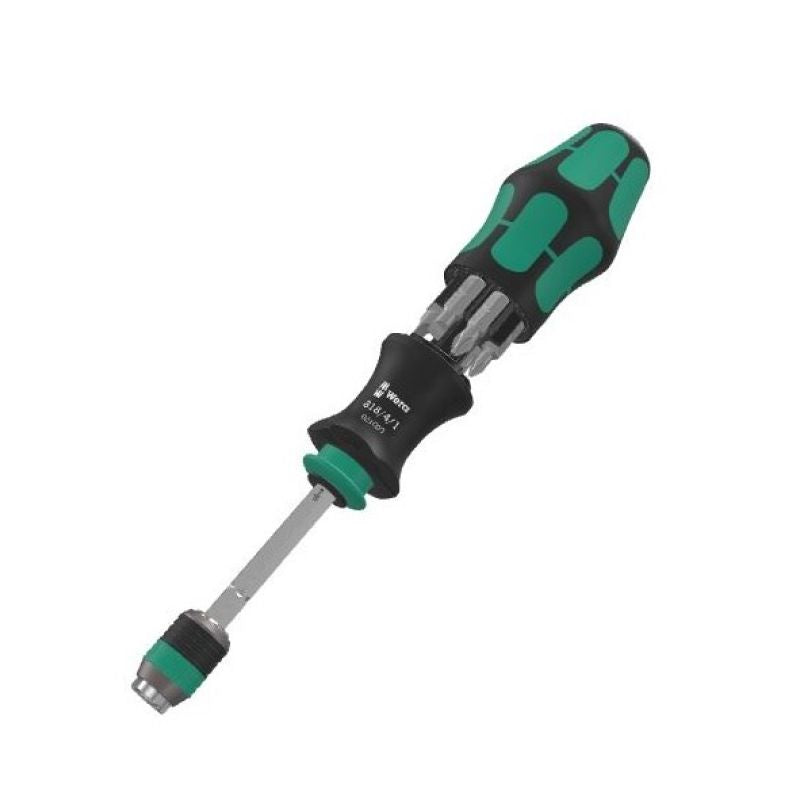 HANDLE WITH BIT HOLDER 1/4' WITH MAGNET + 6 BITS Odzież ochronna i BHP/Rękawice Your Sports Performance