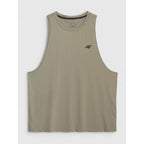 Men's quick-drying training tank top 4F 4FWAW25TFSLM554-43S