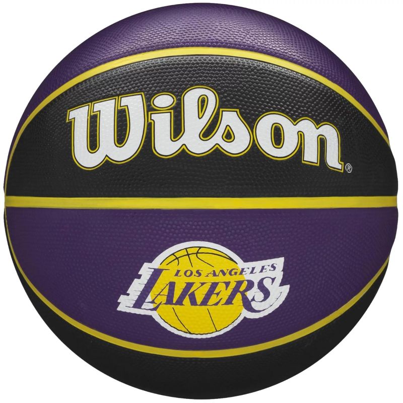 Ball Wilson NBA Team Los Angeles Lakers Ball WTB1300XBLAL Accessories/Balls/Basketball Your Sports Performance