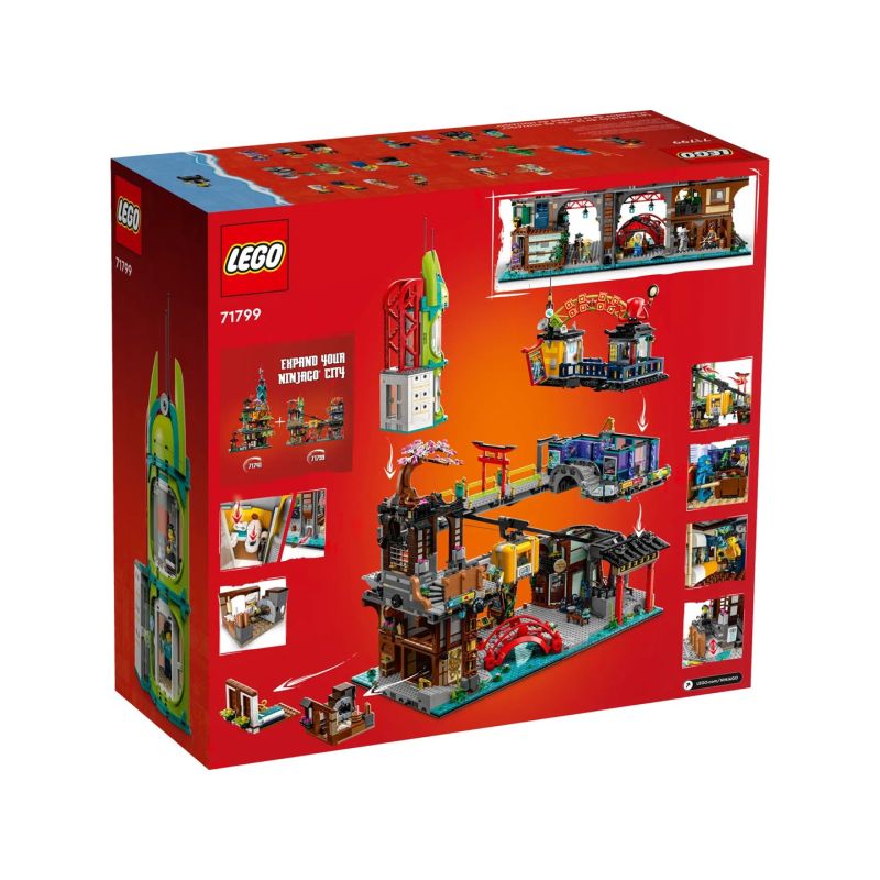 LEGO 71799 Ninjago - Ninjago Town Square Kid/Toys Your Sports Performance