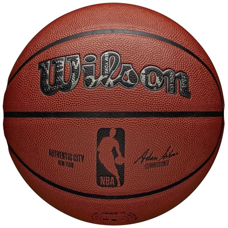 Wilson NBA Authentic City New York Ball WZ2016001XB Basketball Ball Accessories/Balls/Basketball Your Sports Performance