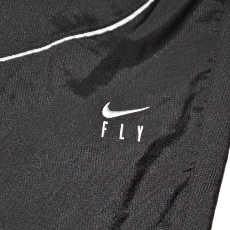 Women's Nike Retro Fly Swoosh Pants Black/White - CZ3953-010 Nike