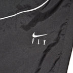 Women's Nike Retro Fly Swoosh Pants Black/White - CZ3953-010 Nike