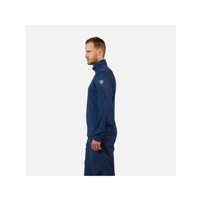 ROSSIGNOL MID LAYER STRETCH HZ men's sweatshirt navy blue