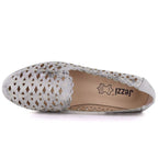 Women's openwork gray and silver shoes Jezzi ASA222 To be categorized Your Sports Performance
