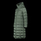 CMP women's winter jacket with hood, insulated coat, long, green (34K0046F/E621) CMP