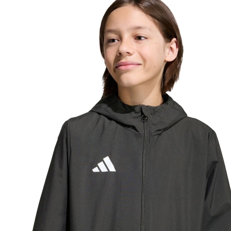 adidas Entrada 26 All Weather Kids Jacket Black JZ9104 adidas