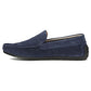 Men's leather moccasins, navy blue, Filippo MP923 Filippo