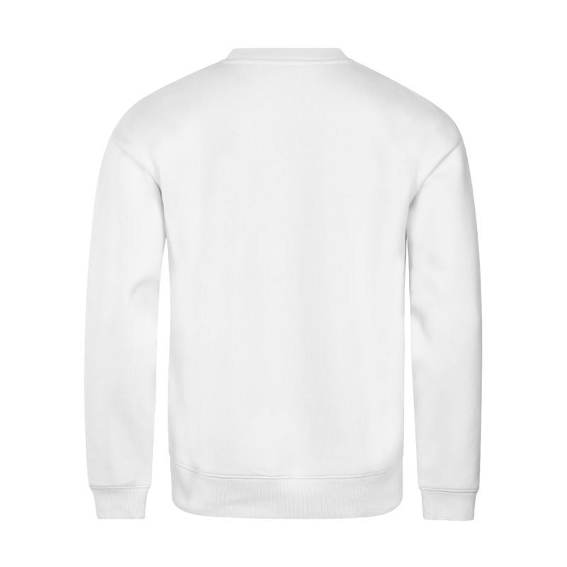 Vibe Crew Unisex Sweatshirt (White)