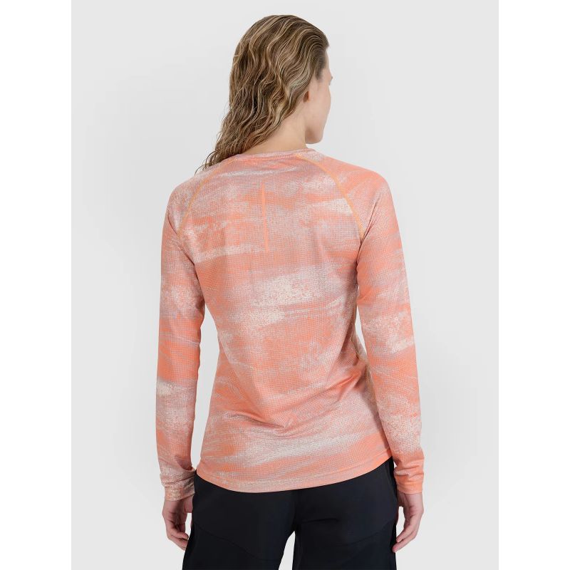 Women's quick-drying cycling longsleeve 4F 4FWSS25TFLOF344-70A *Kategoria tymczasowa Your Sports Performance