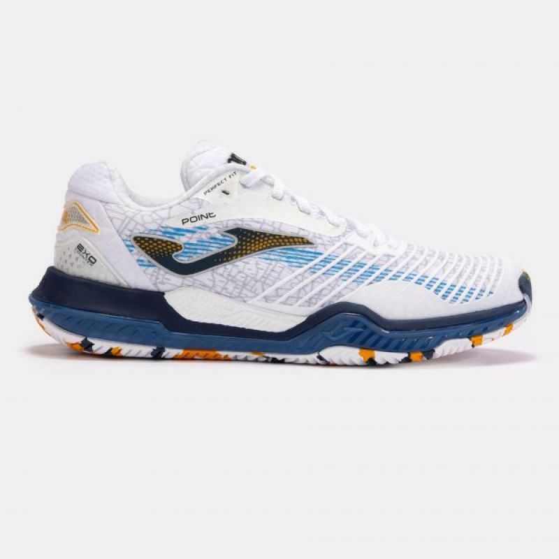 POINT MEN 2402 WHITE BLUE Footwear/Tennis/Low/Joma Your Sports Performance