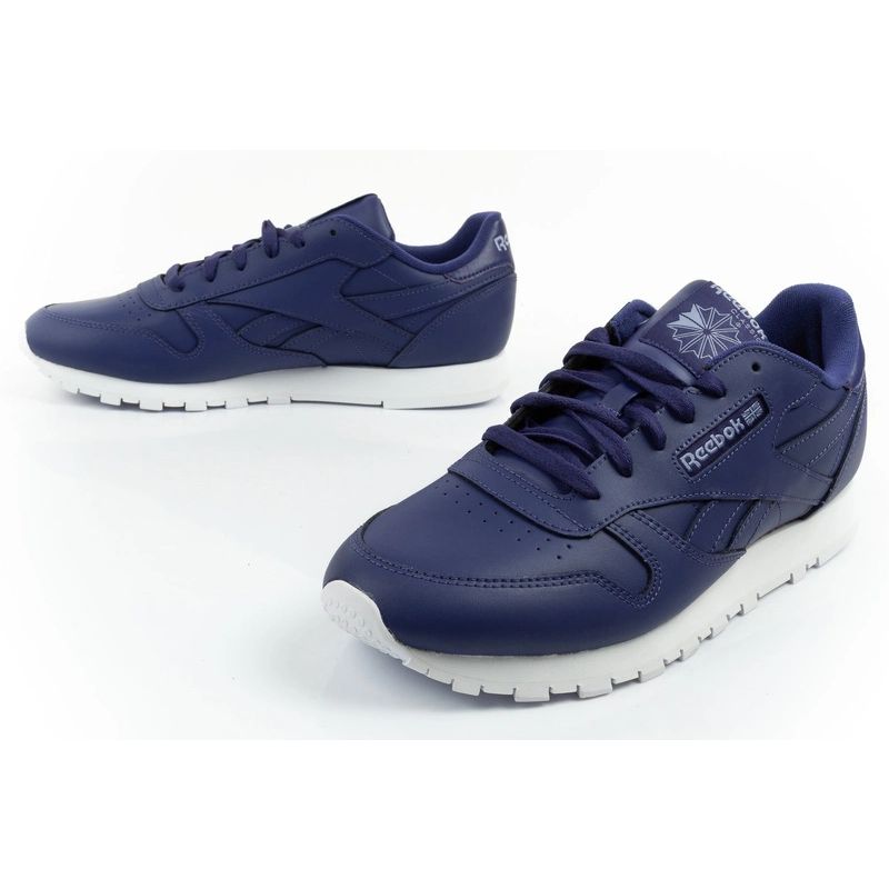 Reebok women's sports shoes sneakers Classic purple leather fashionable