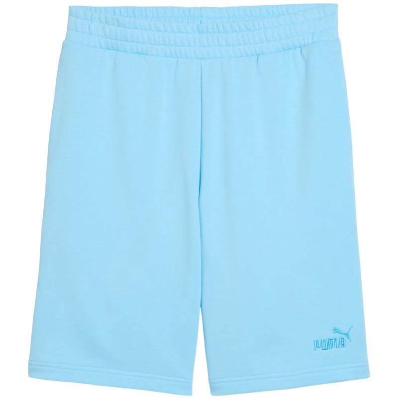 Puma ESS No.1 Logo 10" Men's Shorts (s) Light Blue 682595 45