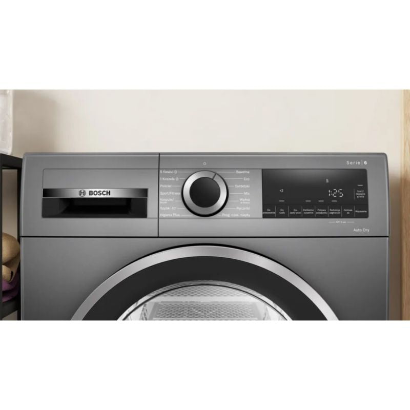 BOSCH WQG243DRPL clothes dryer AGD - Produkty/Suszarki automatyczne wolnostojące Your Sports Performance