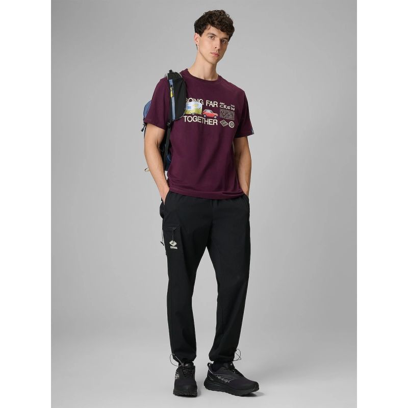 Men's regular printed T-shirt 4F 4FRSS26TTSHM3810-50S 4f