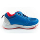 Leomil children's sports shoes Super Mario sneakers with velcro LED blue Leomil