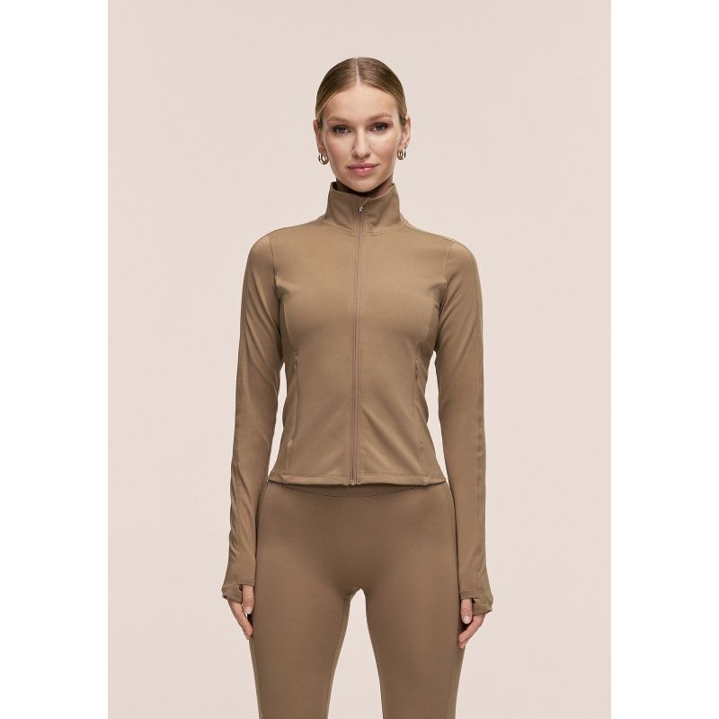 Women's CASALL Soft Touch Zip Jacket, green