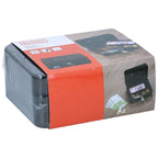 METAL CASE FOR MONEY AND DOCUMENTS 20x8.5x16 CM BLACK + DECKER Home and Garden/Equipment Your Sports Performance
