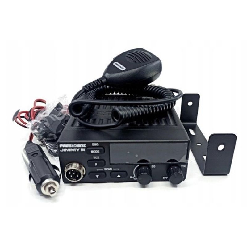 CB Radio PRESIDENT Jimmy 3 III 12V ASC 12V AM FM Elektronika i akcesoria/CB Radia Your Sports Performance