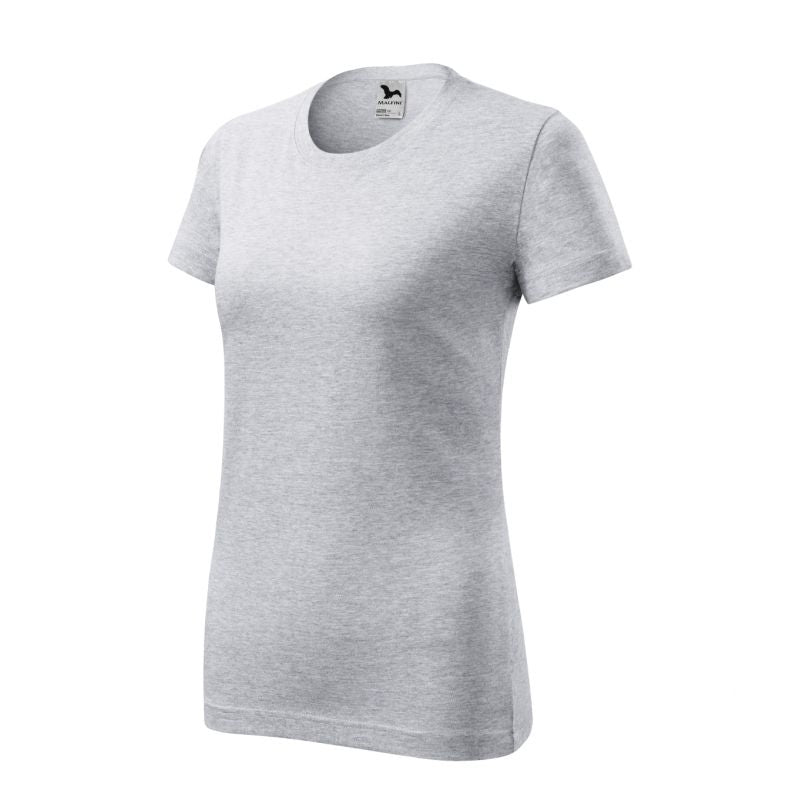 Malfini Classic New W T-shirt MLI-13303 light gray melange Clothing/Lifestyle/T-shirts/Malfini Malfini