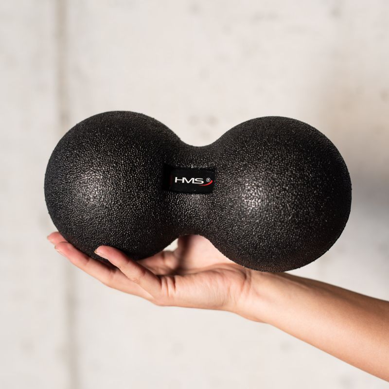 Double massage ball / Duo Ball HMS BLM02 12 * 24CM Accessories/Training equipment/Masażery Your Sports Performance