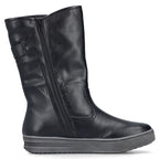 Rieker L2580-00 short insulated black women's boots