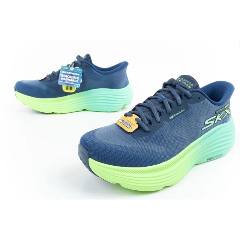 Skechers Max Cushioning Slip-Ins W 129473/NVLM Running Shoes Footwear/Running/Women/Skechers Skechers